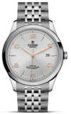 Tudor 1926 Automatic Silver Dial Silver Steel Strap Watch for Men - M91650-0001