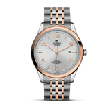 Tudor 1926 Automatic Silver Dial Two Tone Steel Strap Watch for Men - M91651-0001