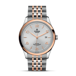 Tudor 1926 Automatic Silver Dial Two Tone Steel Strap Watch for Men - M91651-0001