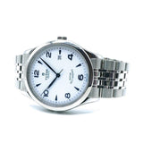 Tudor 1926 Automatic White Dial Silver Steel Strap Watch for Men - M91650-0005