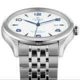 Tudor 1926 Automatic White Dial Silver Steel Strap Watch for Men - M91650-0005