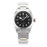 Tudor Black Bay Automatic Black Dial Silver Steel Strap Watch for Men - M79540-0001