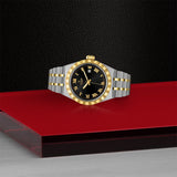 Tudor Royal Automatic Black Dial Two Tone Steel Strap Watch for Men - M28603-0003