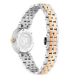 Versace Daphnis Analog Green Dial Two Tone Steel Strap Watch for Women - VEOCA0224