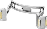 Versace Greca Quartz Blue Dial Silver Steel Strap Watch for Women - VEVH01120