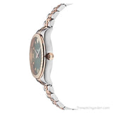 Versace Hellenyium Quartz Green Dial Two Tone Steel Strap Watch for Women - VE2S00422
